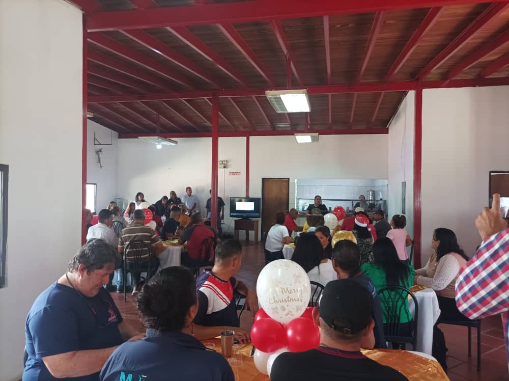 Trabajadores de la ACAV compartieron festividades decembrinas