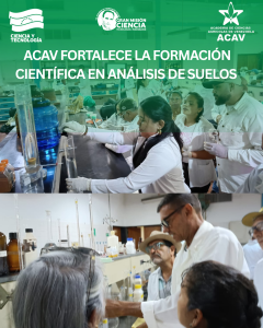 ACAV fortalece la formación científica en análisis de suelos mediante prácticas de laboratorio en Portuguesa